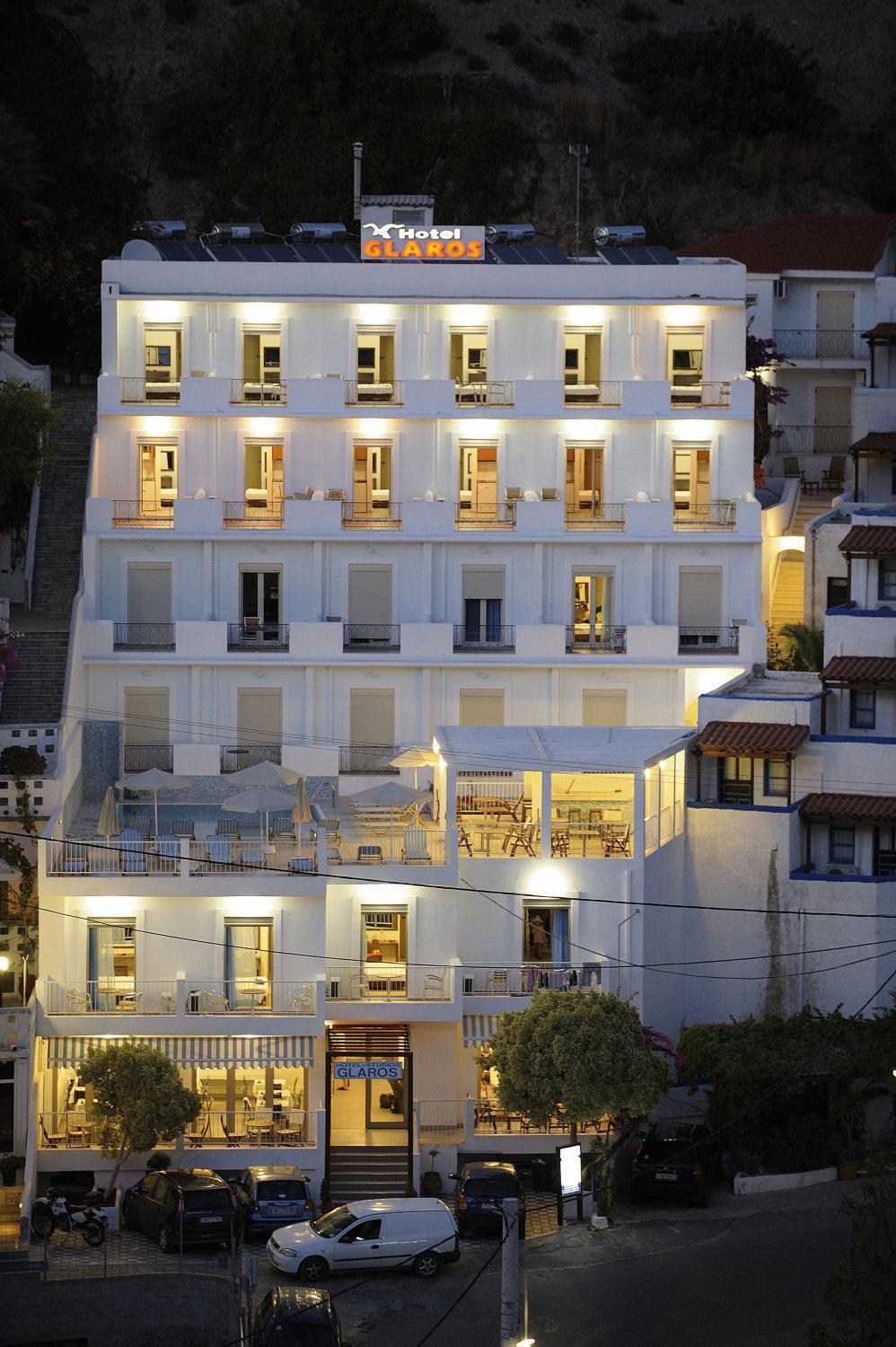 Glaros Hotel Apartment อาเยียกาลินี ภายนอก รูปภาพ
