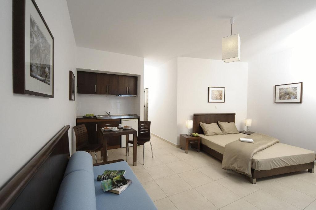 Glaros Hotel Apartment อาเยียกาลินี ภายนอก รูปภาพ